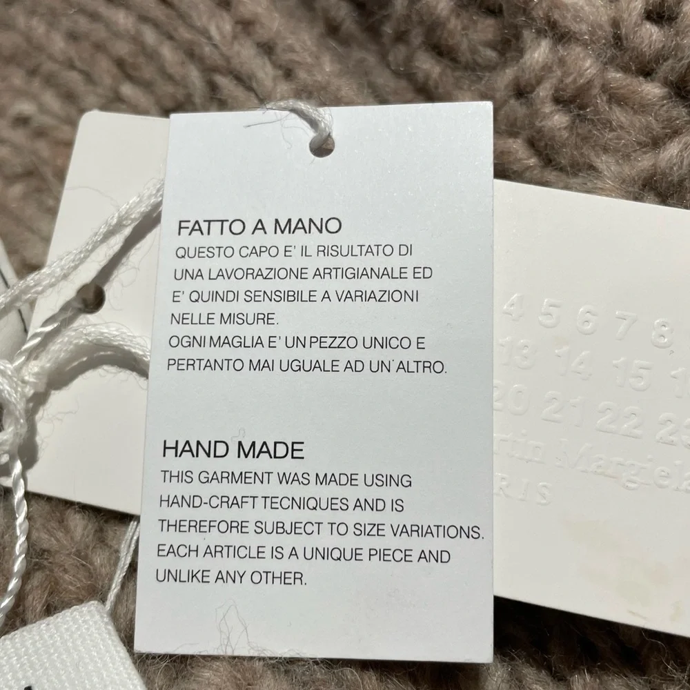 Maison Martin Margiela Replica long alpaca knit cardigan NWT - Picture 12 of 13